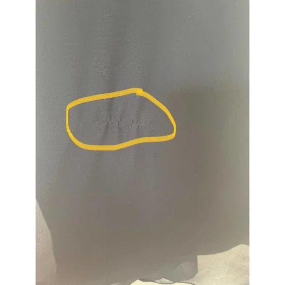 Bill Levkoff Leighton Formal Dress Black Chiffon Halter A-line Princess Size 16 - Picture 3 of 16